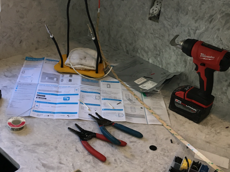 Tracing a kitchen circuit fault