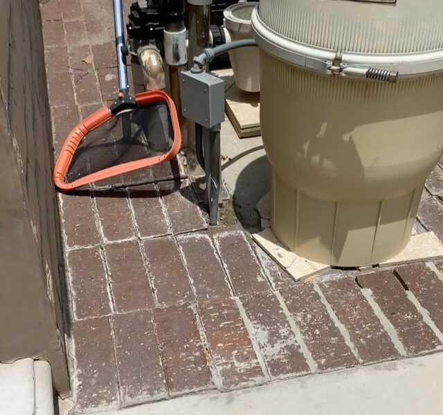Pool equipment pad wiring