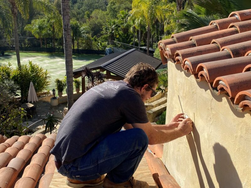 Chasing a fault up on the roofline